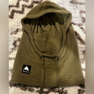 Burton Burke over helmet hood